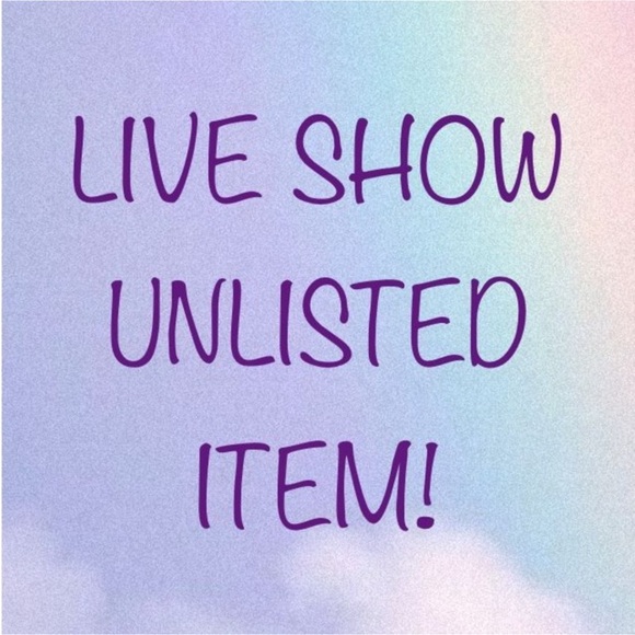 UNLISTED ITEM - Picture 1 of 1